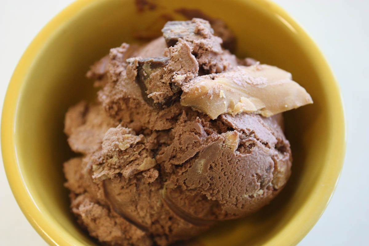 Choc Peanut Butter Ice Cream