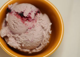 Haskap Berry Ice Cream
