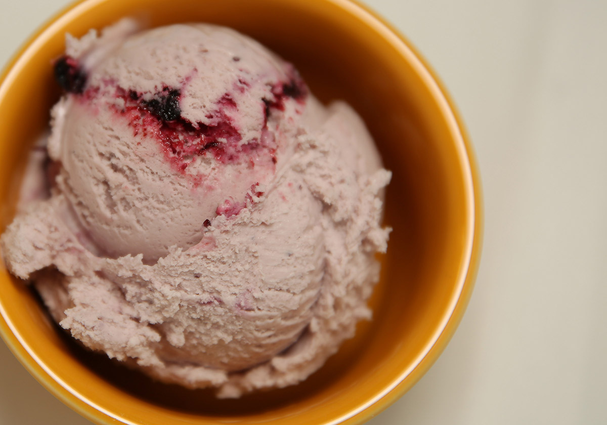Haskap Berry Ice Cream