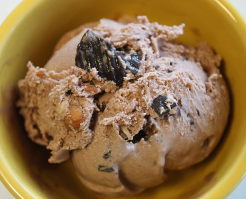 Milk Chocolate Almond Ice Cream 2
