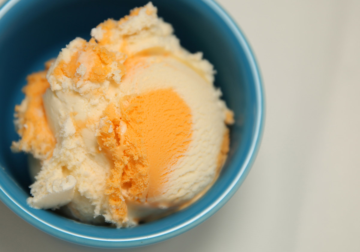 Orange Float Ice Cream