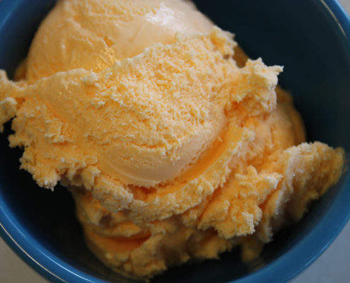 Orange Pineapple Ice Cream