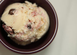 White Chocolate Raspberry Truffle Ice Cream